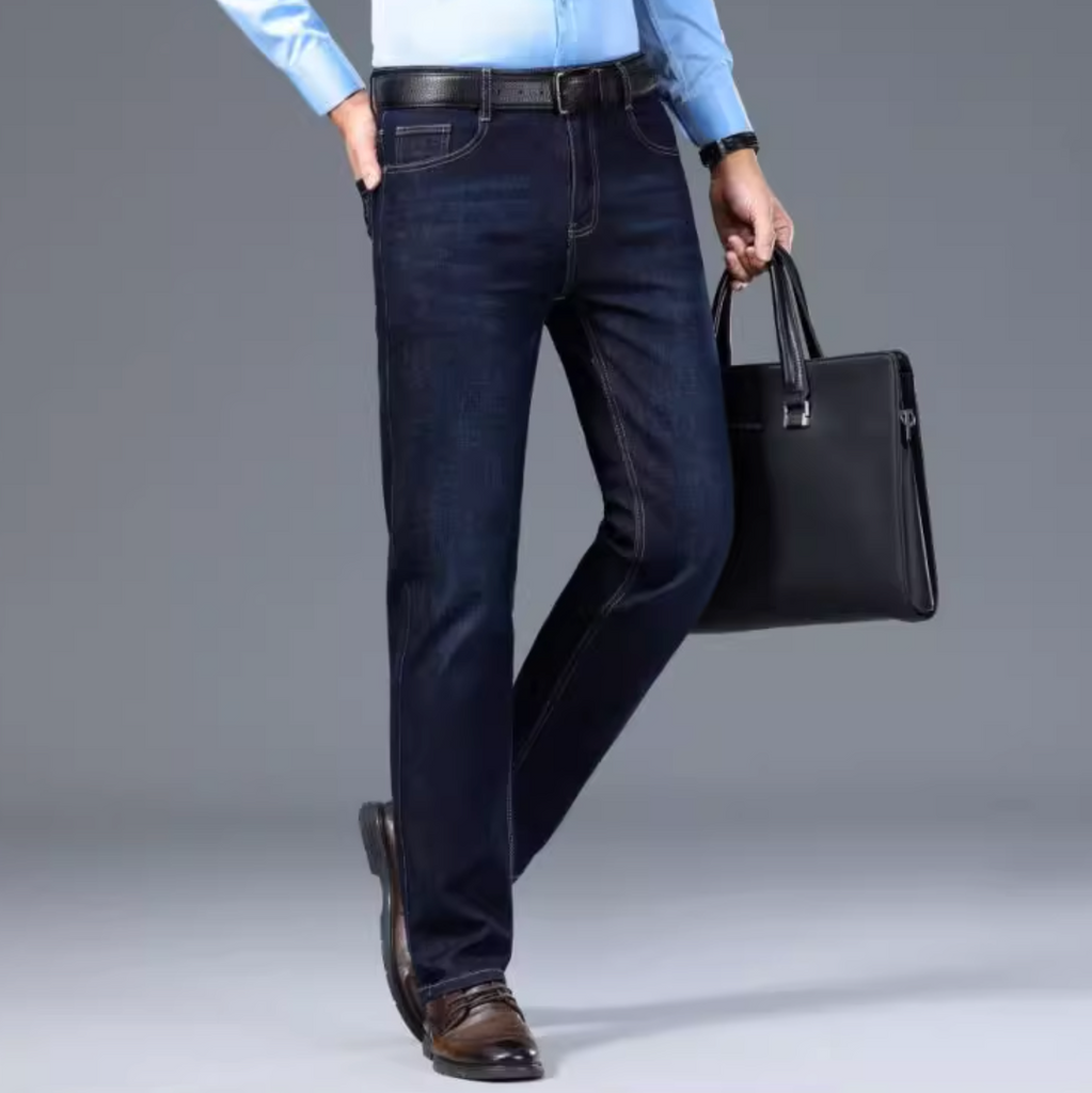 Importé - Playboy Pantalon Jean Stretch Homme Décontracté