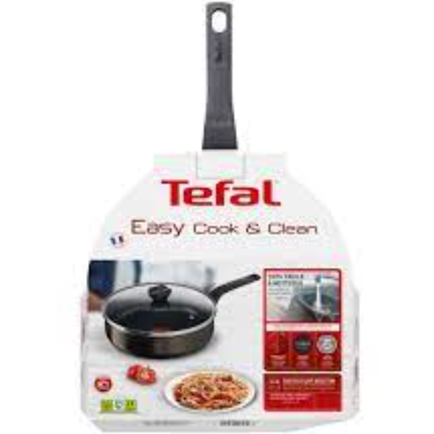 SAUTEUSE + COUVERCLE 26CM TEFAL EASY COOK & CLEAN