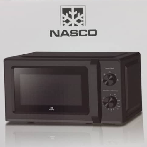NASCO MICRO-ONDE 20 LITRES - 700WATTS - NOIR - MWO20NAS-2LV(B)