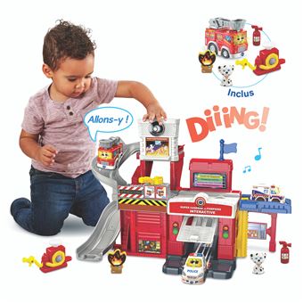 VTECH-TUT TUT BOLIDES-SERIE PRO SUPER CASERNE DE POMPIERS