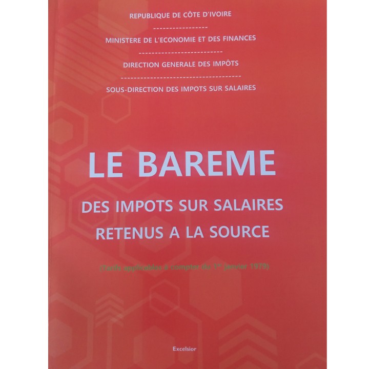 LE BAREME des Impôts Sur Salaires Retenus à la Source