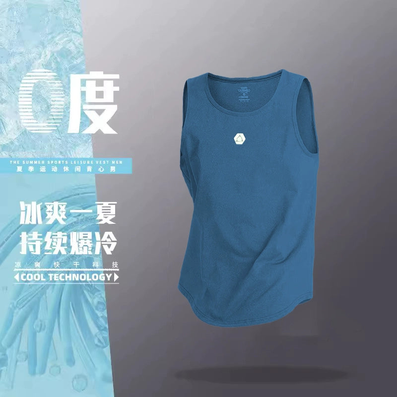 Importé - T-Shirt Gilet Sport Décontractés Sans-Manches