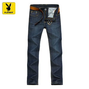 Importé - Playboy Pantalon Jean Stretch Homme Décontracté