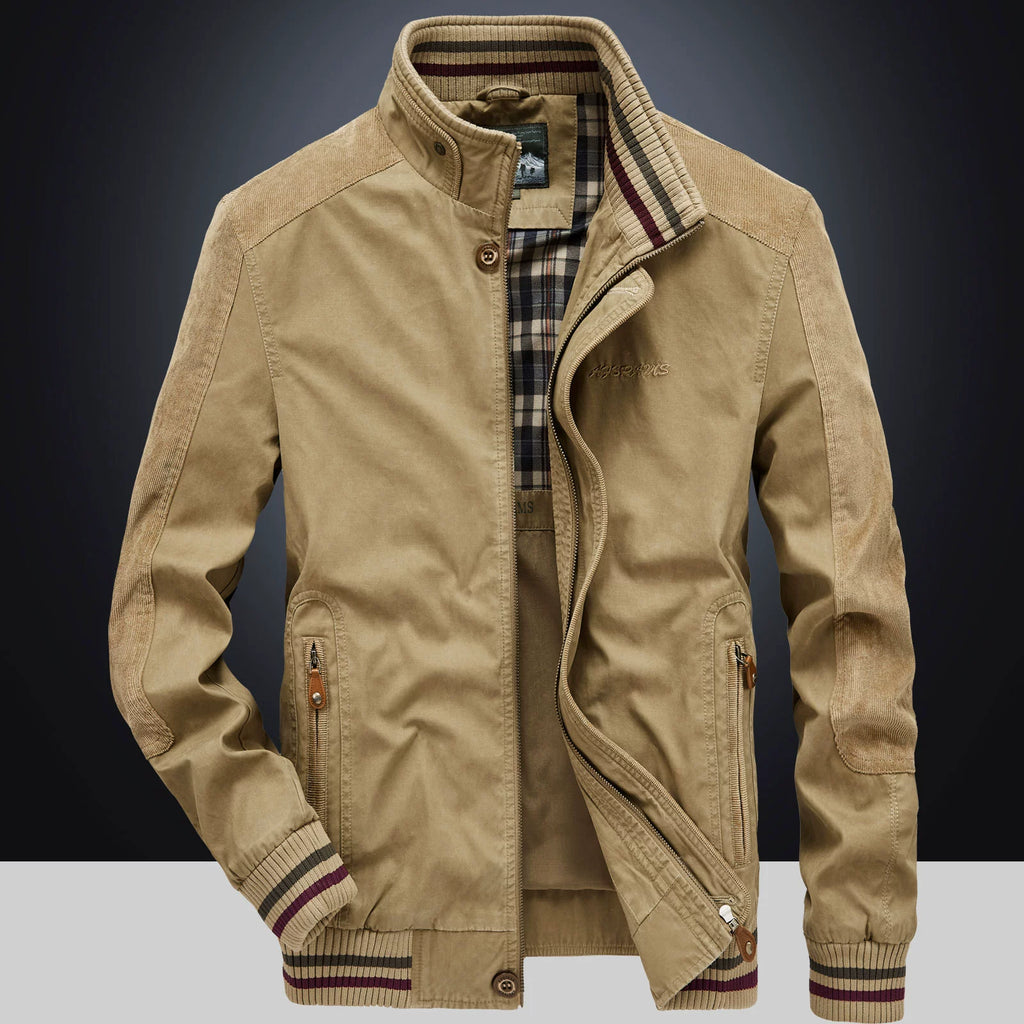 Importé - Jacket Coton Epais Homme Décontracté Manche Longue