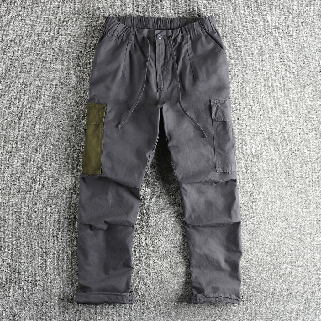 Importé - Pantalon Cargo Rétro Homme Décontracté