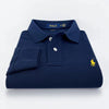 Importé - Polo Pur Coton Homme Décontracté Manche Longue