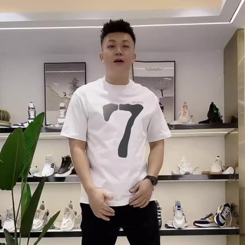 Importé - T-Shirt Homme Décontracté Manches Courtes En Coton