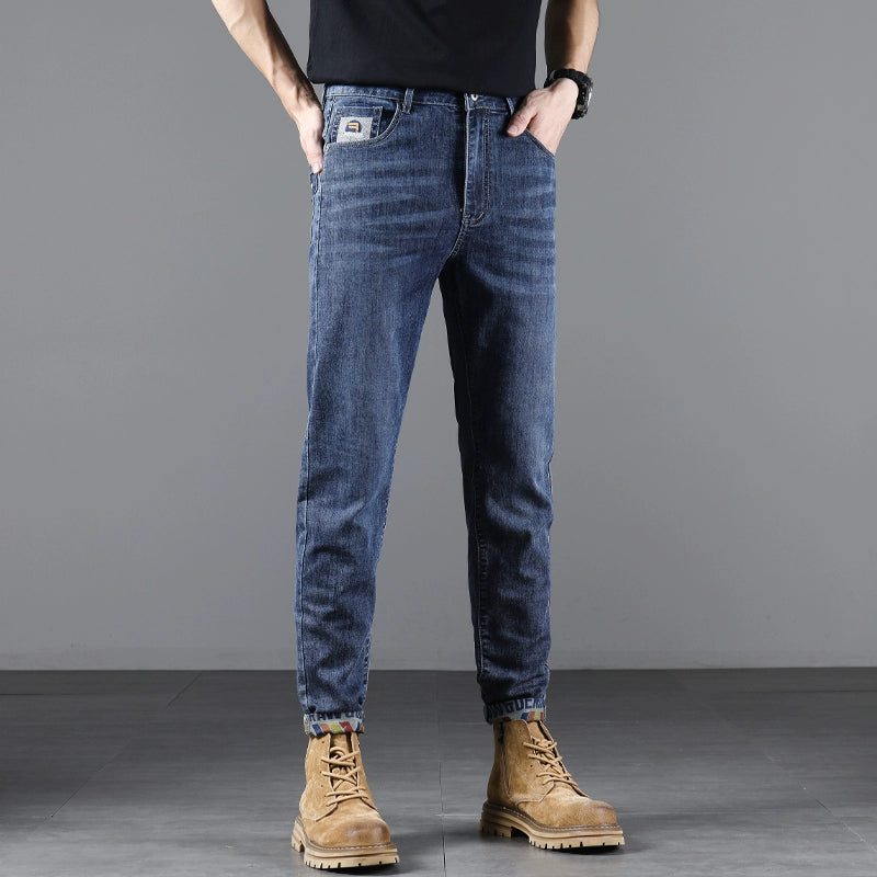 Importé - Pantalon Jean Slim Homme Décontracté