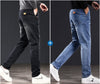Importé - Lot 2x Pantalons Jeans Coton Homme Slim Stretch