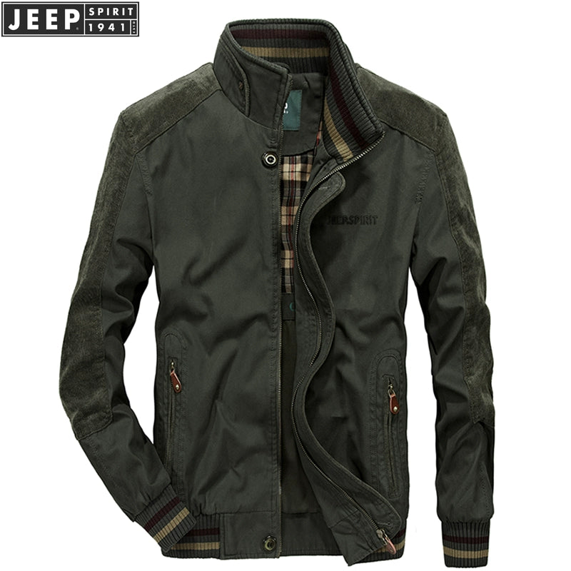 Importé - JEEP SPIRIT Jacket Coton Velours Manche Longue