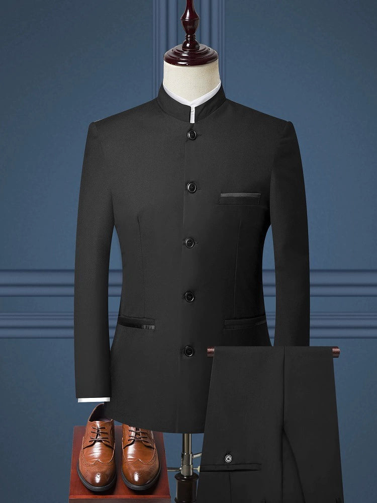 Importé - Ensemble Costume Homme Slim Fit 2-Pièces Tendance