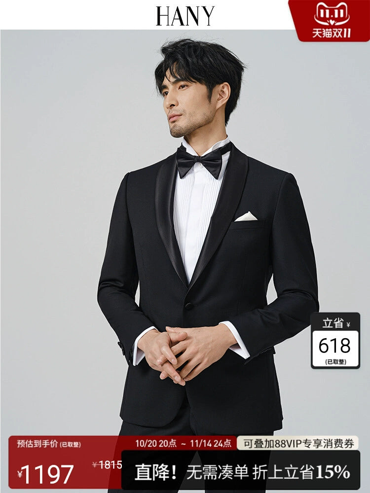 Importé - HANY Ensemble Smoking Premium Homme