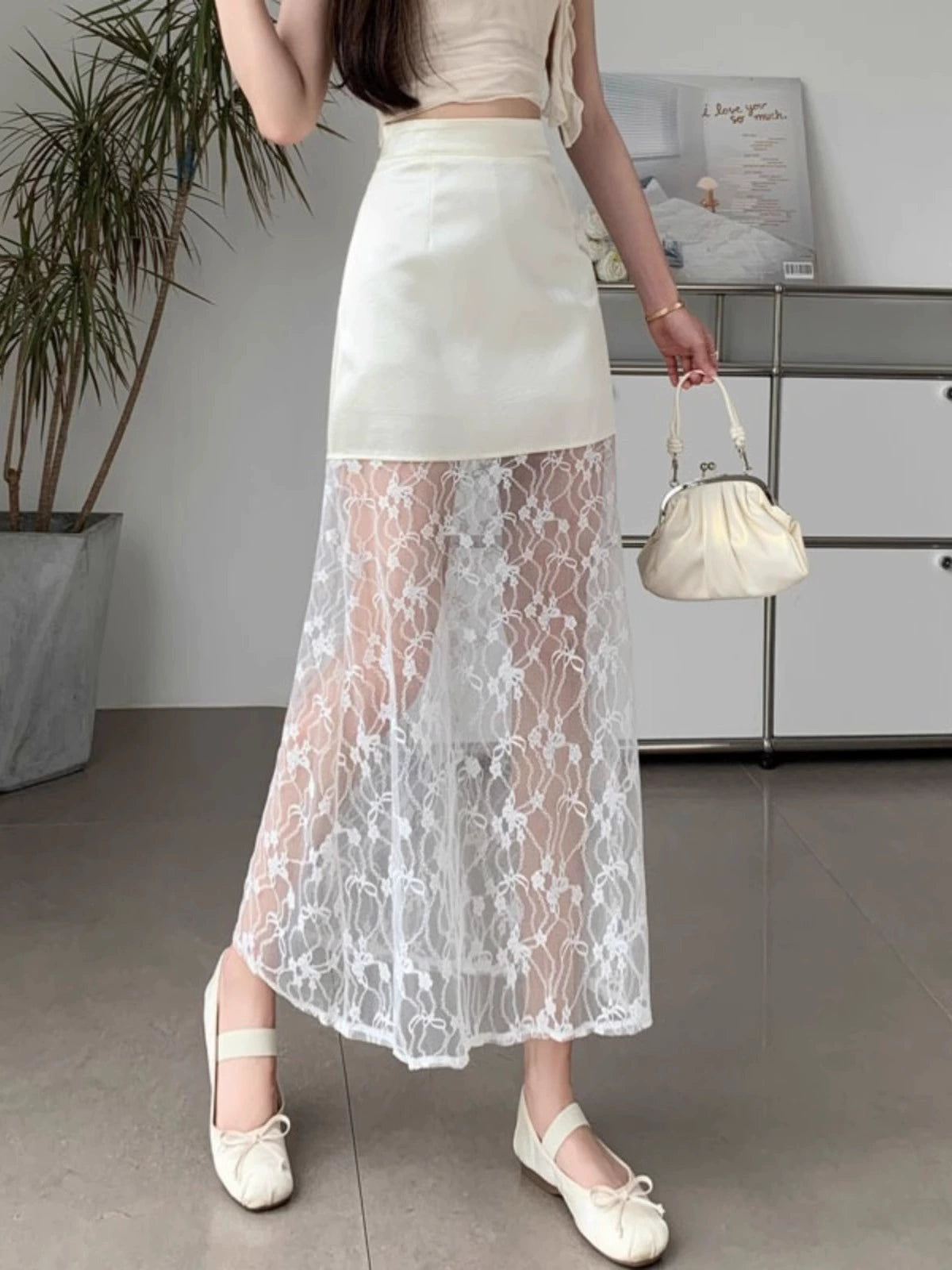 Importé - Jupe Femme Taille Haute Design Tendance