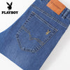 Importé - Playboy Pantalon Jean Stretch Homme Décontracté