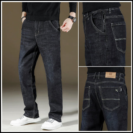 Importé - Pantalon Homme Jean Coton Stretch Décontracté