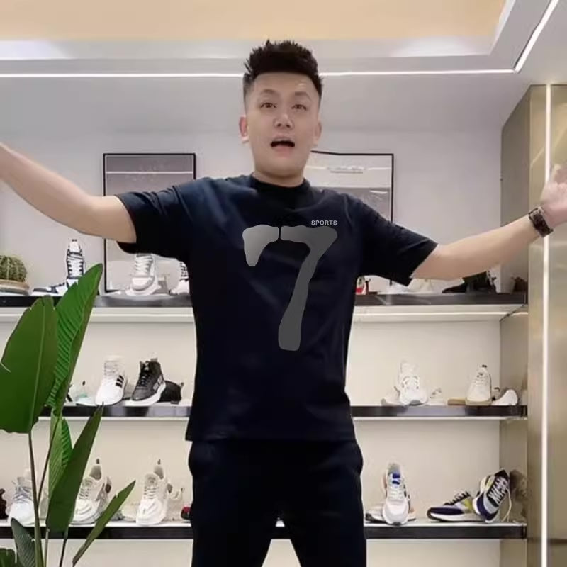 Importé - T-Shirt Homme Décontracté Manches Courtes En Coton