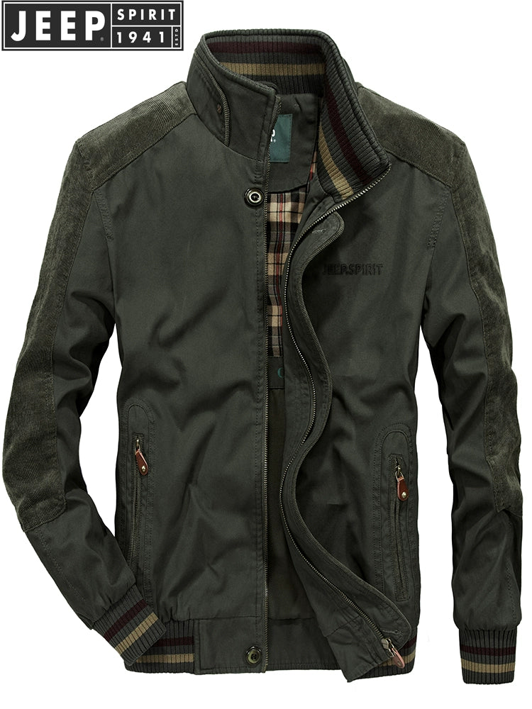 Importé - JEEP SPIRIT Jacket Coton Velours Manche Longue