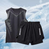 Importé - Short Sport Homme  Décontracté Style Fitness En Soie Glacée
