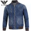 Importé - Jacket Cardigan Jean Homme A Manches Longues