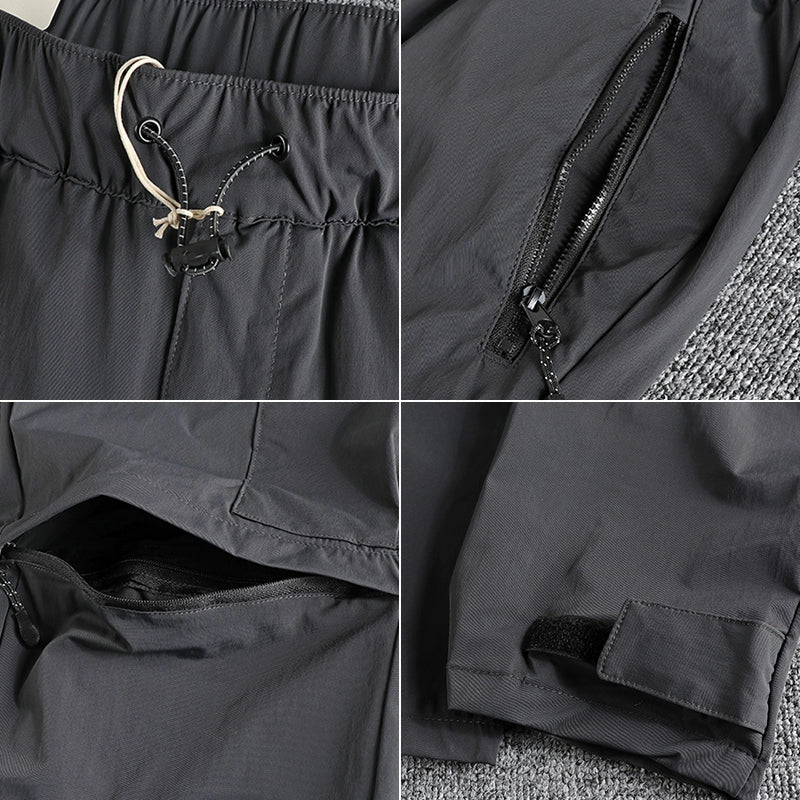 Importé - Pantalon Modulable Rétro Homme Décontracté