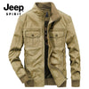 Importé - JEEP SPIRIT Jacket Coton Jean Lourd Manche Longue