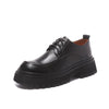 Importé - Chaussure Homme Derby Britanniques En Cuir A Semelles Epaisses