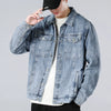 Importé - Jacket Jean Coton Denim Homme Style Rétro