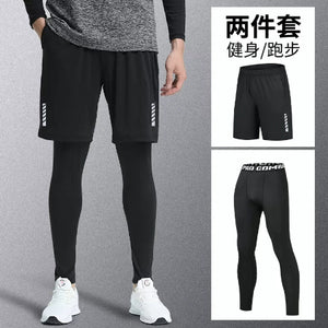 Importé - Ensemble Sport Homme Leggings Décontractés
