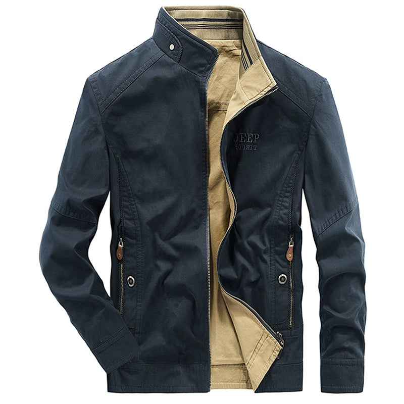 Importé - JEEP SPIRIT Jacket Coton Double Faces Manche Longue