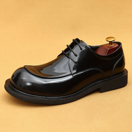 Importé - Chaussure Homme Derby Britanniques Décontractées Tendance En Cuir