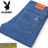 Importé - Playboy Pantalon Jean Stretch Homme Décontracté