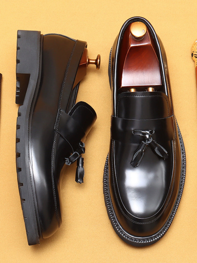 Importé - Chaussure Homme Mocassins Britannique En Cuir Véritable