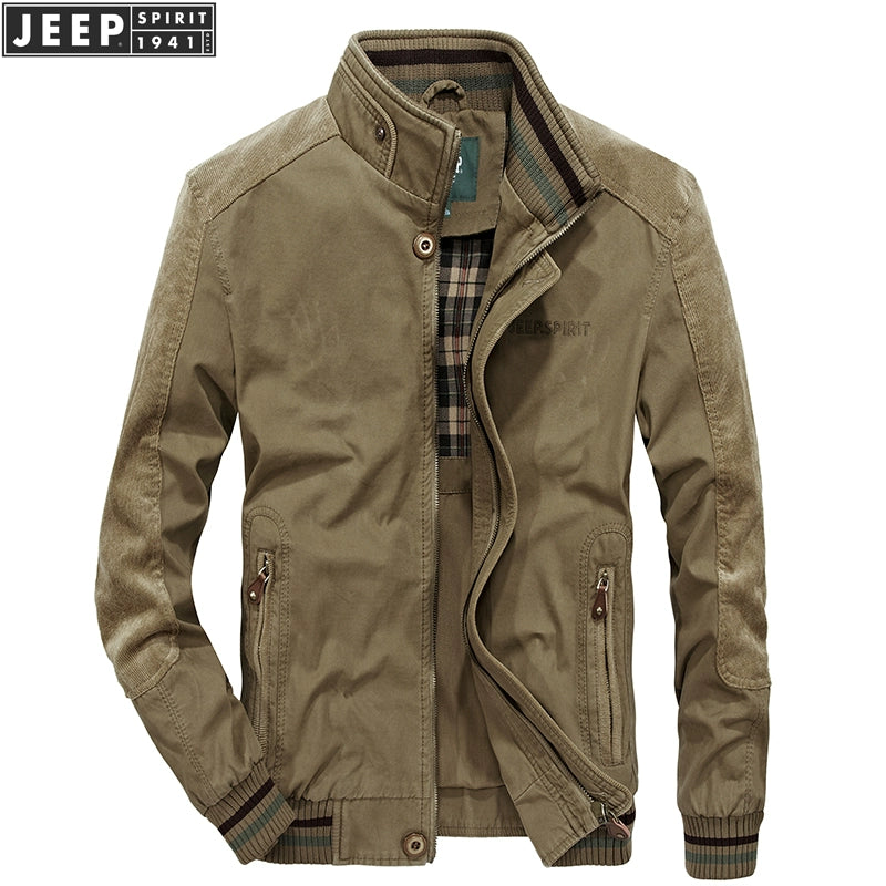 Importé - JEEP SPIRIT Jacket Coton Velours Manche Longue