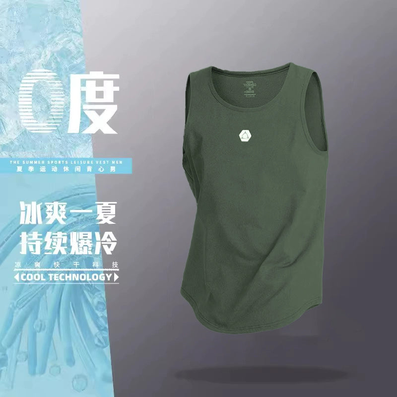 Importé - T-Shirt Gilet Sport Décontractés Sans-Manches