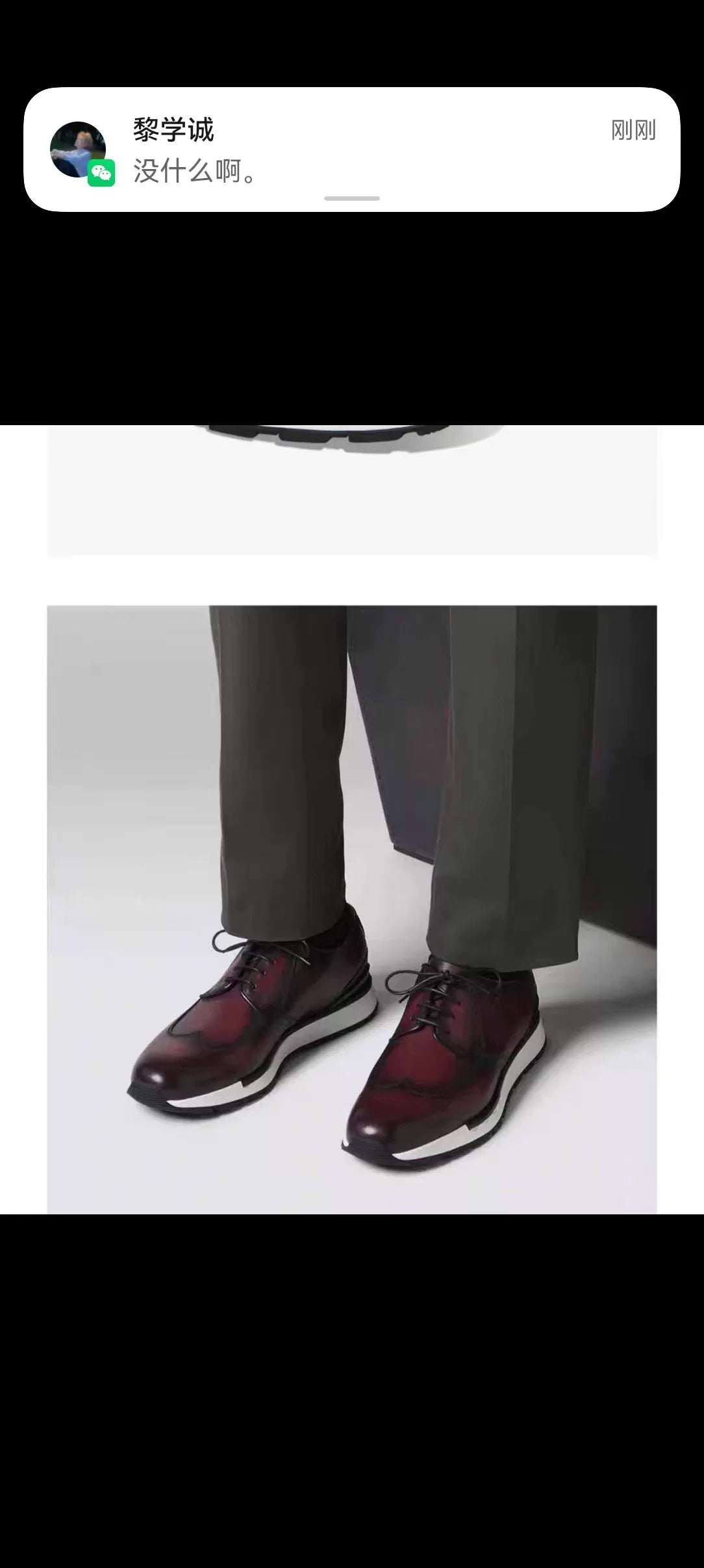 Chaussures Derby Homme en Cuir Véritable à Lacets Style Business Casual
