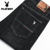 Importé - Playboy Pantalon Jean Stretch Homme Décontracté