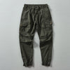 Importé - Pantalon Cargo Pur Coton Homme Décontracté