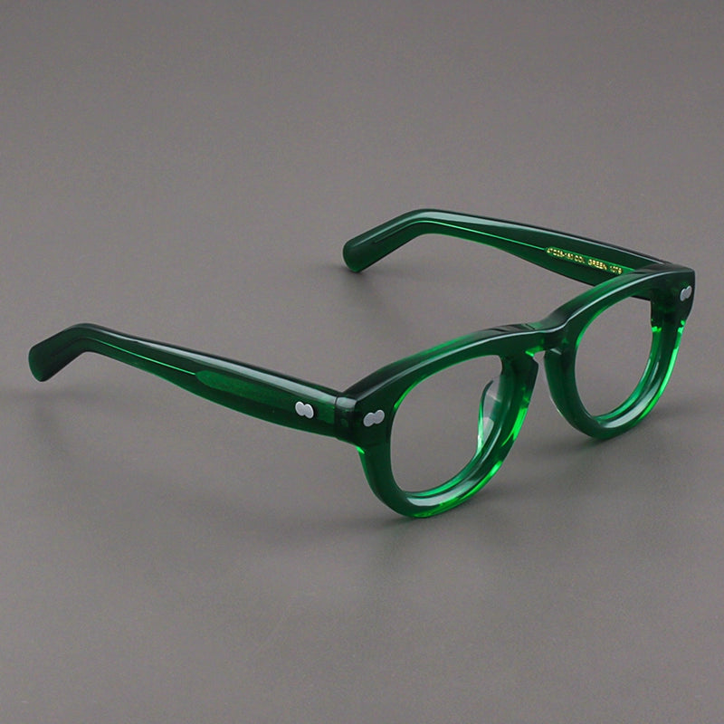 Importé – Monture Large Rétro Lunettes Mixtes