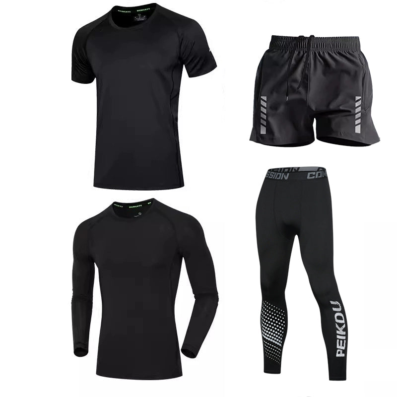 Importé - Ensemble jogging Homme 4 Pièces Fitness Sport