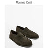 Importé - Massimo Dutti Chaussure Homme Mocassin Rétro Confortable 100% Cuir