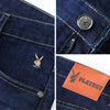 Importé - Playboy Pantalon Jean Stretch Homme Décontracté
