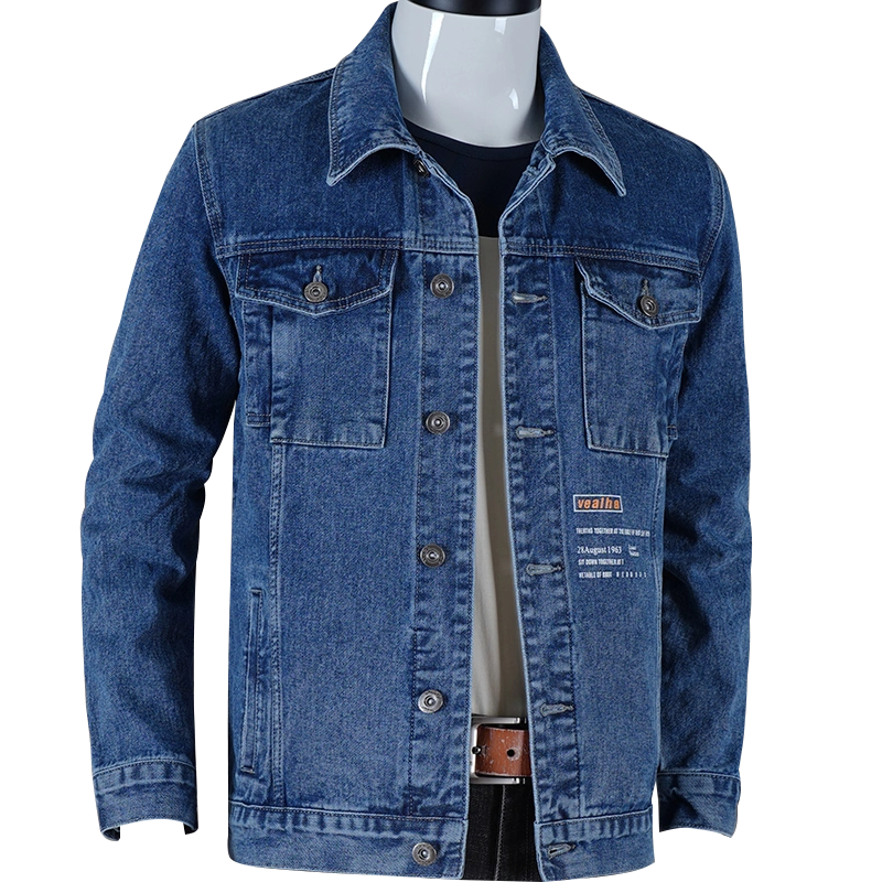 Importé - Jacket Jean Coton Homme Manches Longues