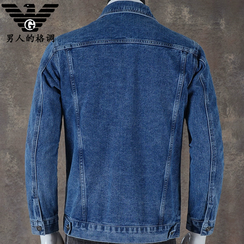 Importé - Jacket Jean Coton Homme Manches Longues