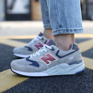 Importé - Chaussure Basket Mixte Sport En Cuir