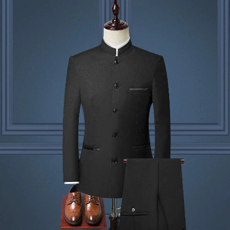 Importé - Ensemble Costume Homme Slim Fit 2-Pièces Tendance