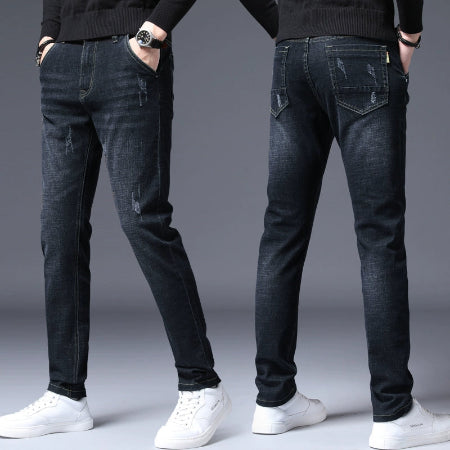 Importé - Pantalon Jean Slim Homme Décontracté Stretch