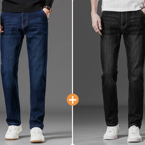 Importé - Lot 2x Pantalons Jean Coton Homme Stretch