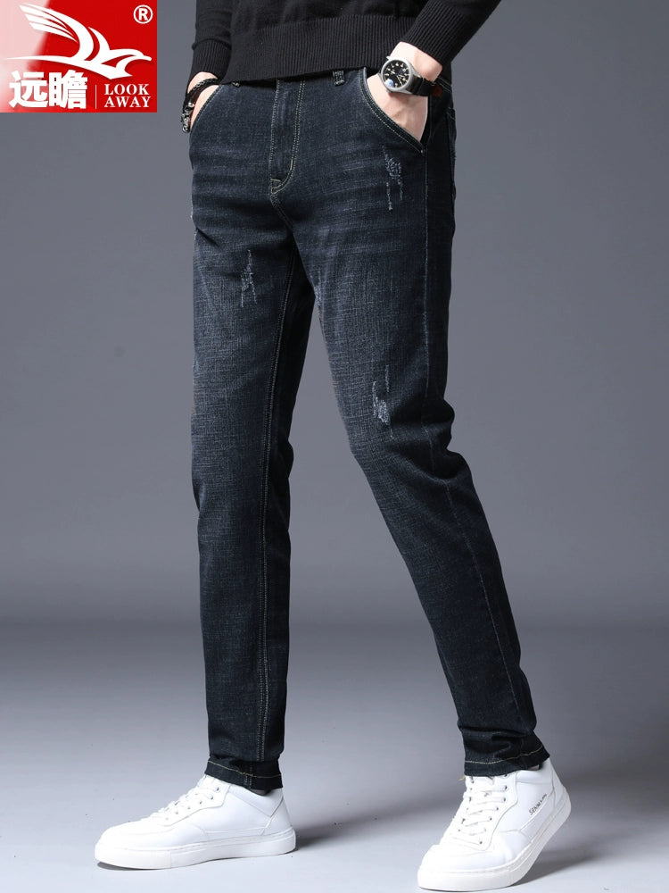 Importé - Pantalon Jean Slim Homme Décontracté Stretch