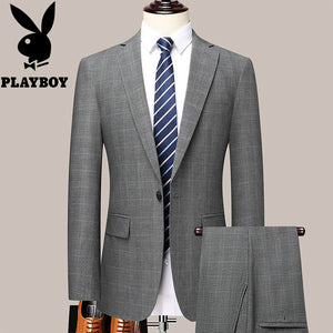 Importé - Ensemble Costume Slim Homme Playboy 2 Pièces