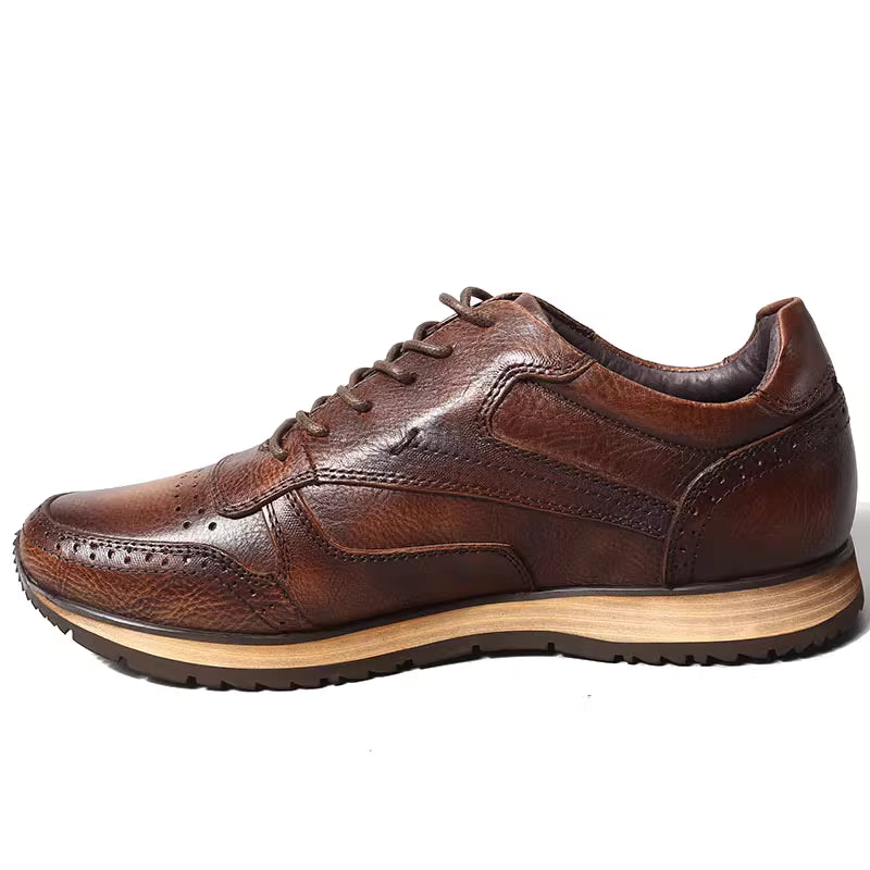 Importé - Chaussure Homme Sport Cuir Britannique Décontracté
